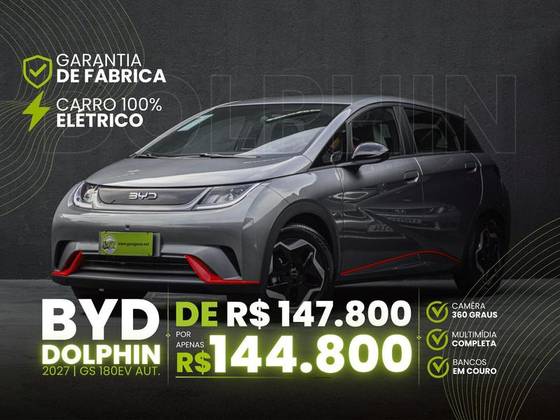 BYD DOLPHIN 44,9 KW ELÉTRICO GS